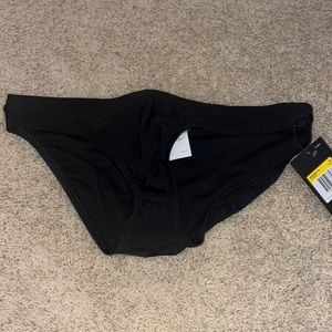 NIKE black swimsuit bottoms.